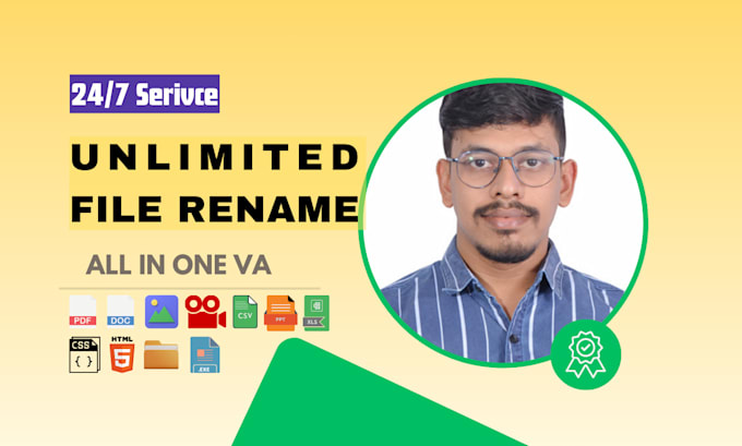 do unlimited rename for documents, PDF, images and more