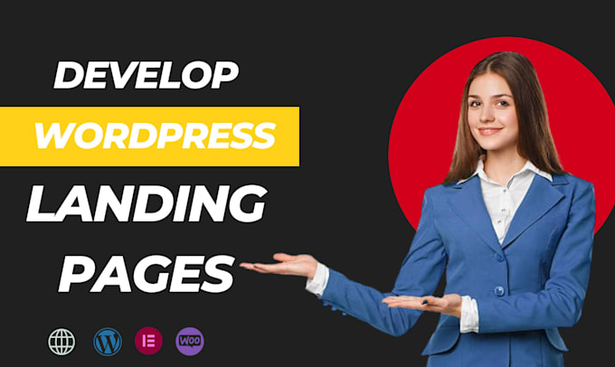 build a professional wordpress landing page