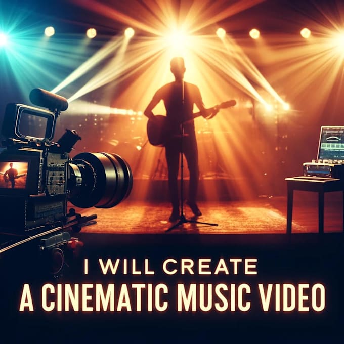 create a cinematic music video