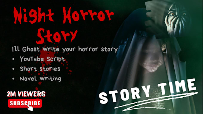 ghostwrite your short, original horror story