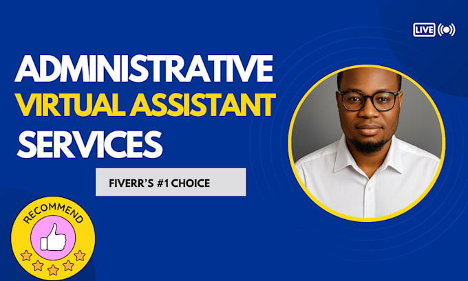 be your personal administrative virtual assistant