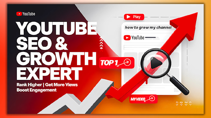 be your youtube SEO expert and channel growth manager for top rankings