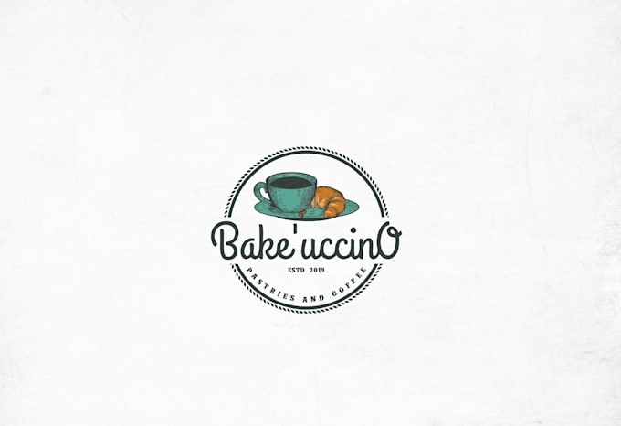 design a vintage custom coffee shop cafe logo