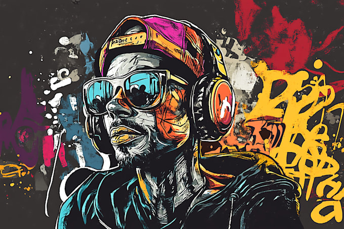 make unique graffiti art for tshirts, hoodies and streetwear