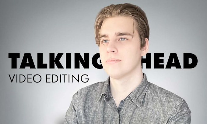 edit talking head videos for youtube professionally