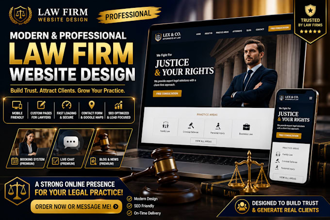 develop law firm or lawyer website