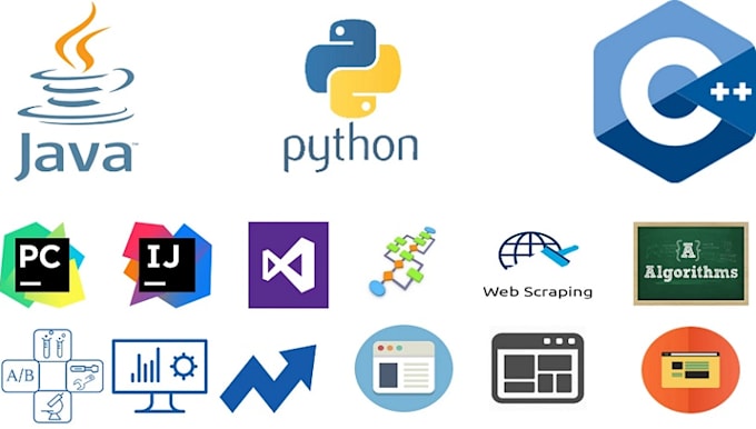 do computer science java python cpp javascript tasks report and projects
