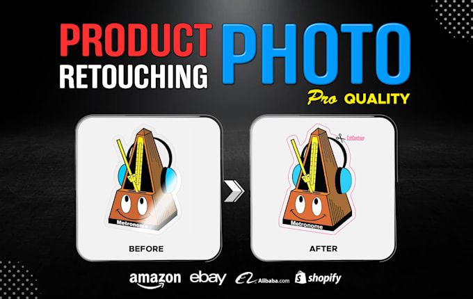do product photo editing and retouching