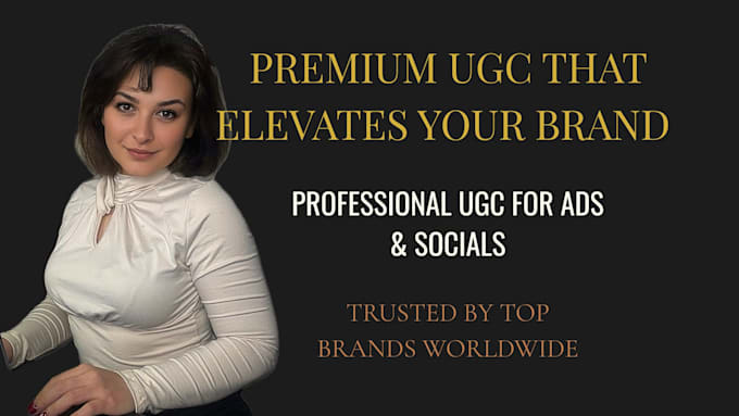create ugc premium for your brand in italian or english