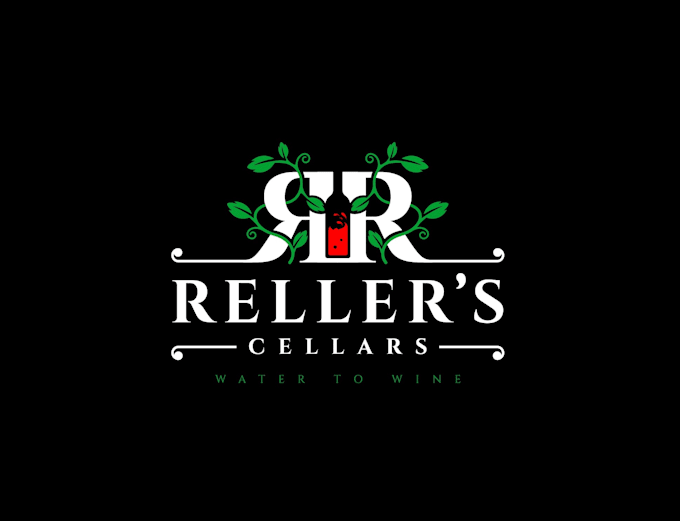 design unique wine cellar creation logo