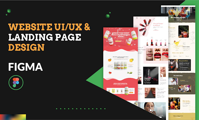 Design figma website uiux and landing page by Lildrake009 | Fiverr