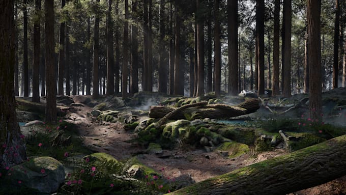 3d game environment unreal engine environment 3d landscape 3d environment scene