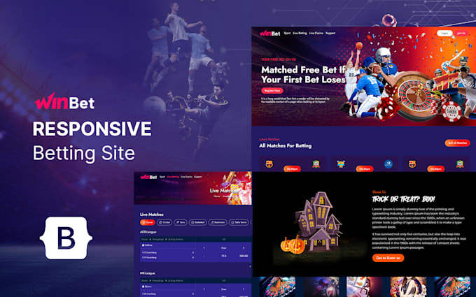 create raffle business website competition giveway website event ticket website