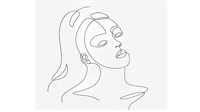 create hand drawn line art illustration and animation, 2d line art