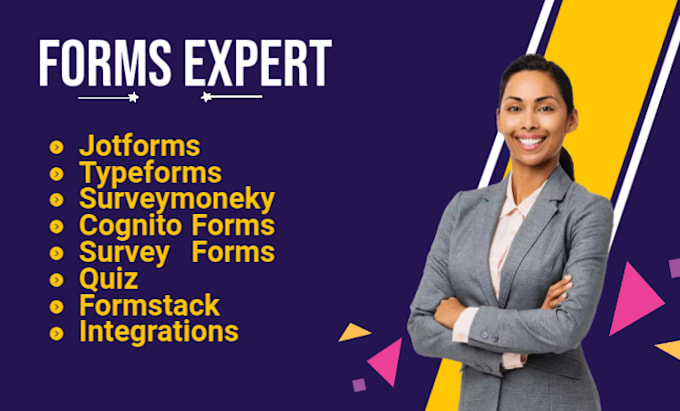 create online form using jotform, typeform and surveymonkey