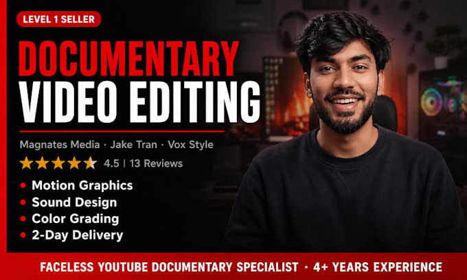 edit faceless documentary youtube videos in magnates media style