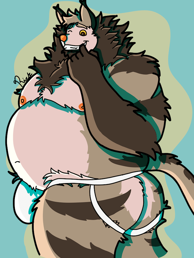 draw custom furry art, fursona, and fan art