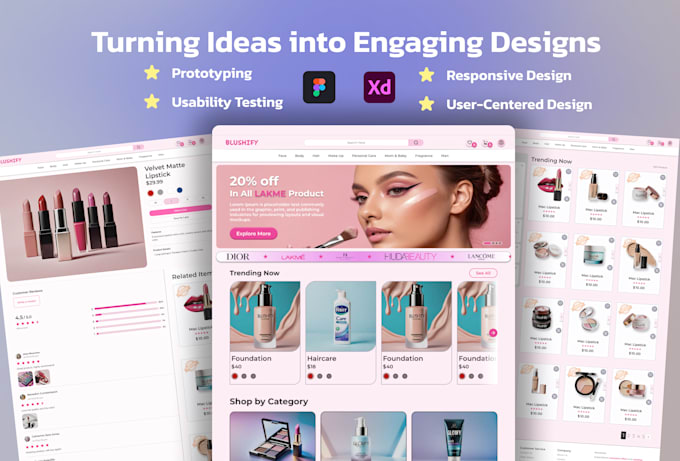 Design a stunning ux ui for your website or mobile app by Sabuj_biswas ...