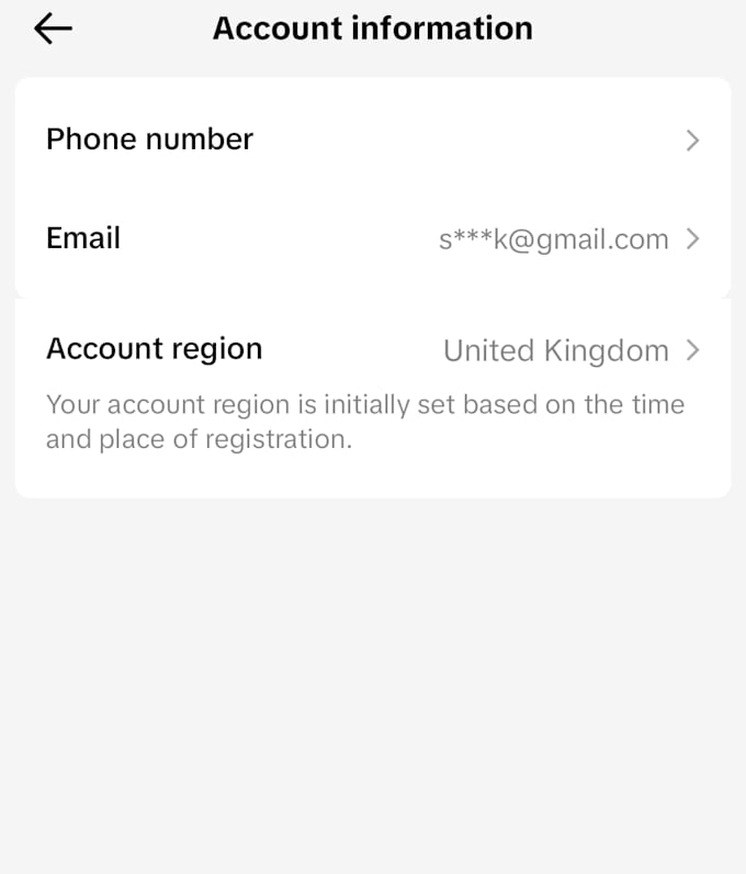 create uk tiktok account