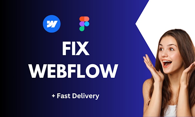 fix webflow, fix bugs, webflow optimization, webflow redesign,
