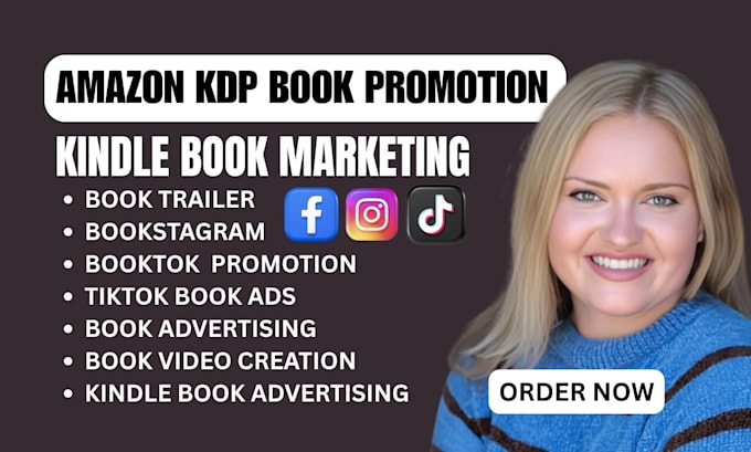 do viral book trailer booktok promotion ebook marketing amazon tiktok book ads