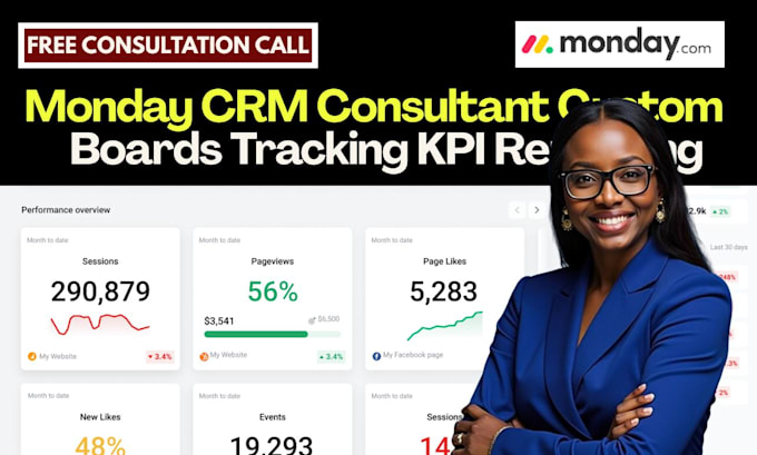build monday com CRM consultant expert setup custom board vapi ai calling agent