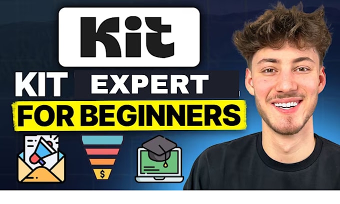 Do kit convertkit email newsletter design setup convertkit kit landing