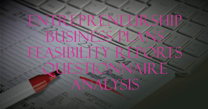 do entrepreneurship business, feasibility reports, survey data analysis, growth