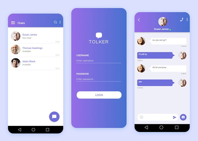 do professional flutter app for ios and android