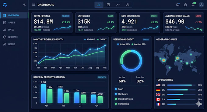 build an interactive python data dashboard for your business