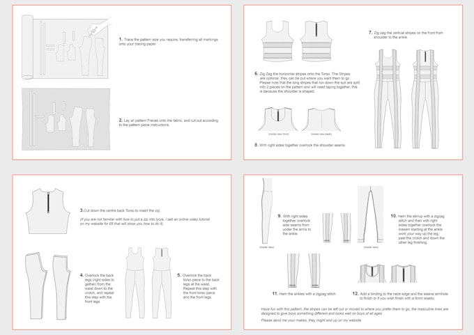 draw sketch, vector line art instruction manual and illustration