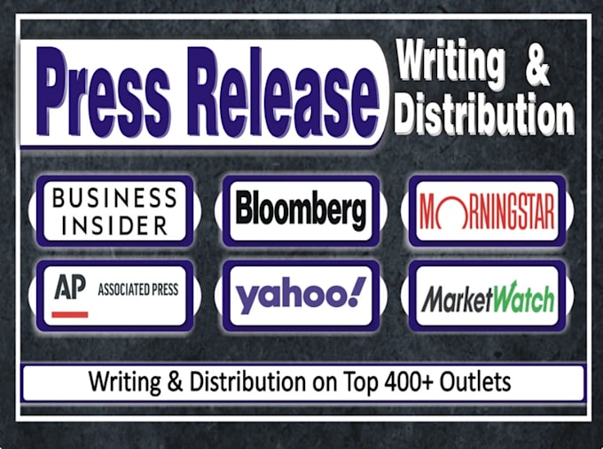 write press release and do press release distribution