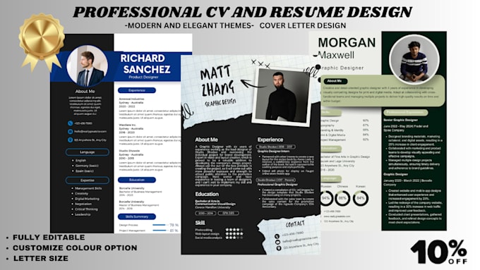 create a federal tech and executive resume writing