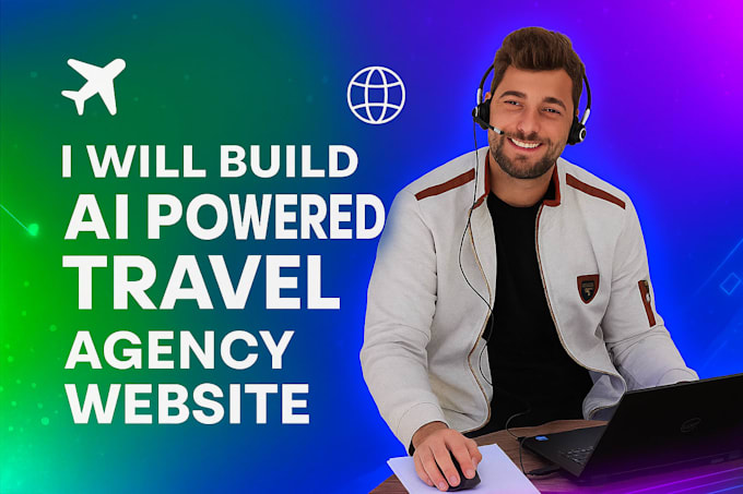 build ai powered travel agency website with hotel flight booking gds integration