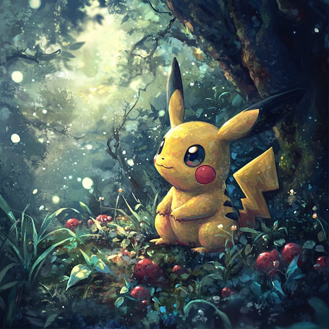 create pokemon fan art
