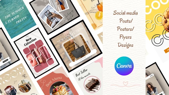 design editable canva template posts
