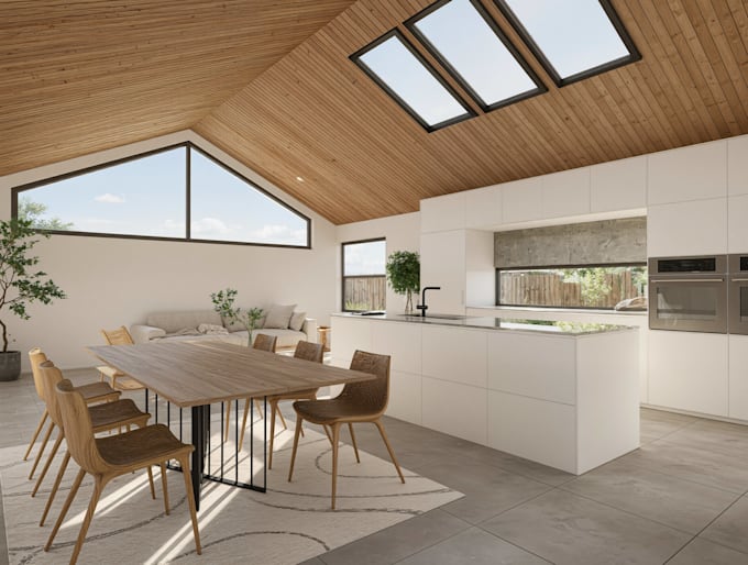 do interior design, kitchen, bedroom 3d architect