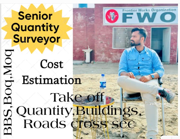 do construction material and quantity take off , make a boq,bbs,moq