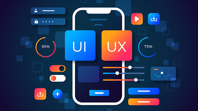 Design a modern and user friendly ui ux for your mobile app and website ...