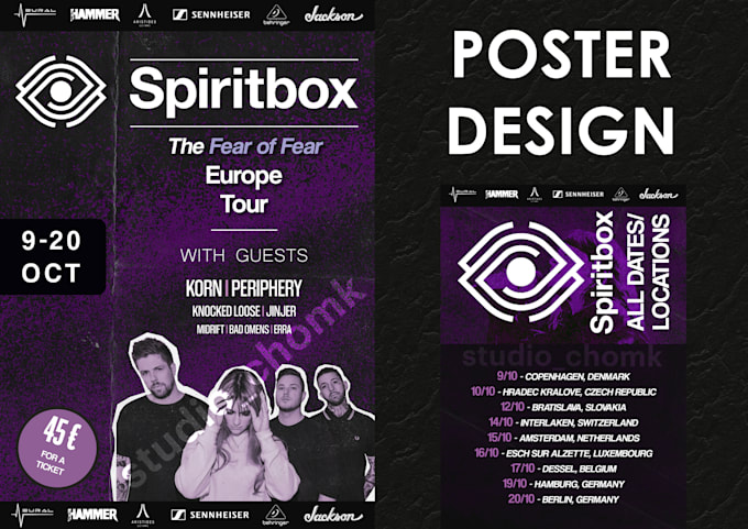 design a poster for an event or a festival