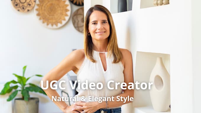 create authentic ugc product videos filmed in a stylish real home