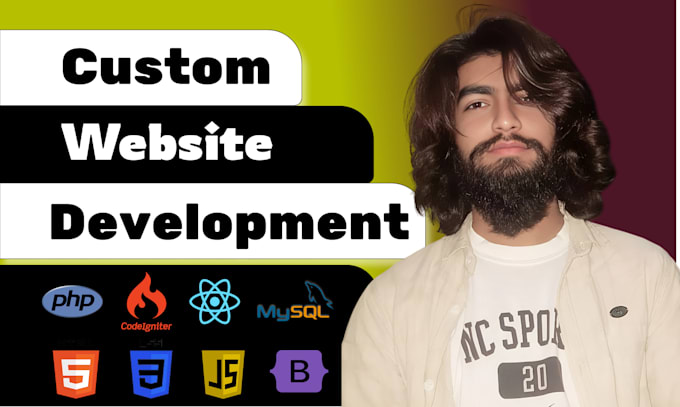 build a full stack website using react, nodejs or codeigniter with mysql