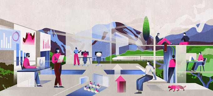 design vector illustrations for premium websites