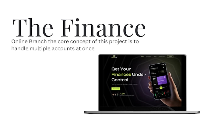Create fully functional, responsive, optimized fintech website by ...