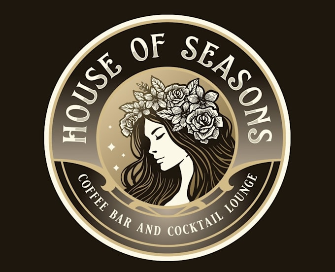 design a premium golden ratio, shield, and emblem logo