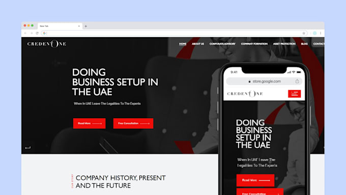 design, redesign and customize all types of websites