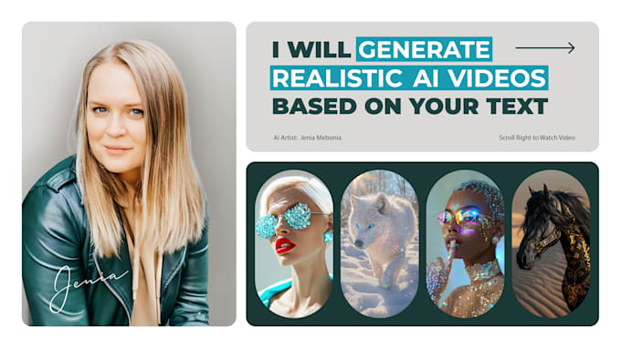 create a short ai video based on your text or image