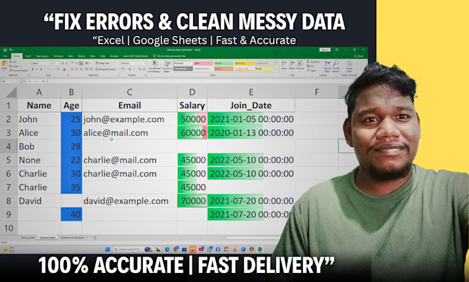 fix excel errors clean data and automate fast