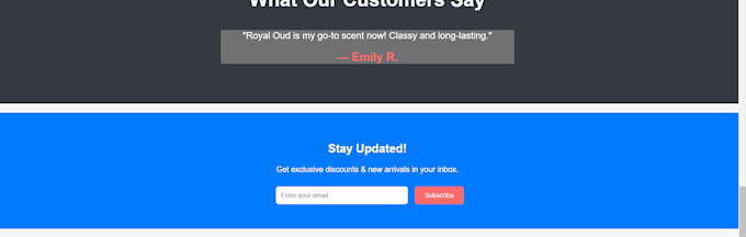Create a professional single page website using html css by Elie_ski ...
