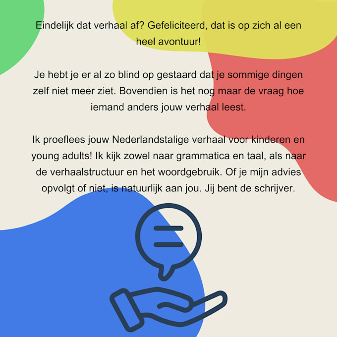 proofread your dutch manuscript for children or ya